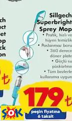 SİLLGECH SUPERBRİGHT SPREY MOP SİLLGECH SUPERBRİGHT SPREY MOP